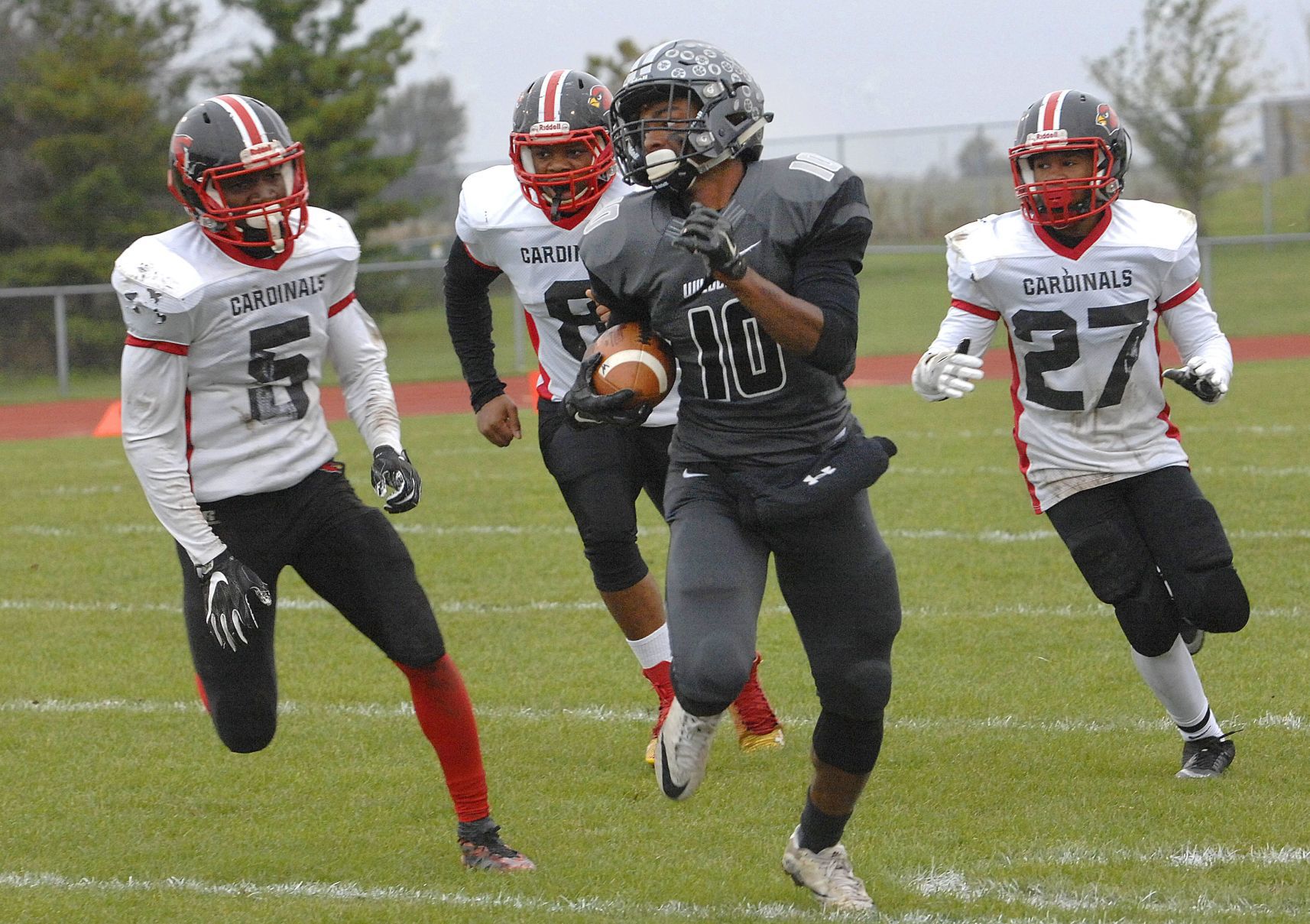 West receiver on the move